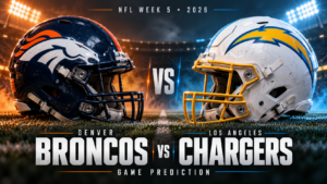 Broncos vs Chargers Week 5 Prediction