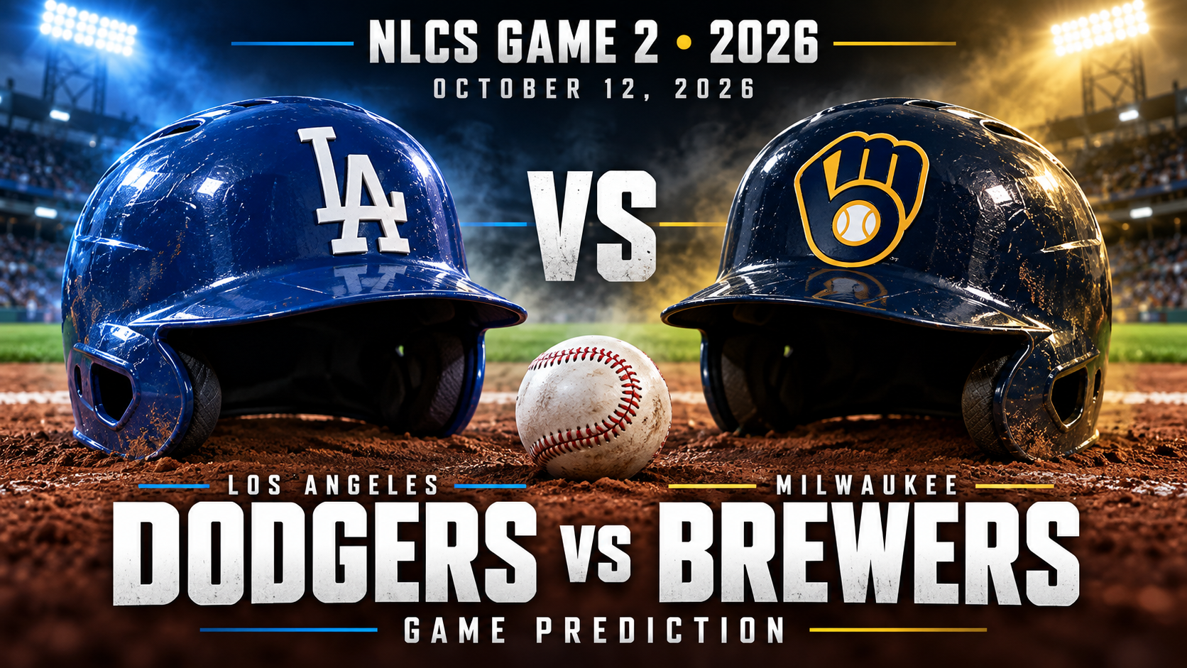 Dodgers vs Brewers Game 2