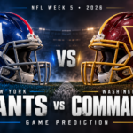 Giants vs Commanders Week 5 Prediction