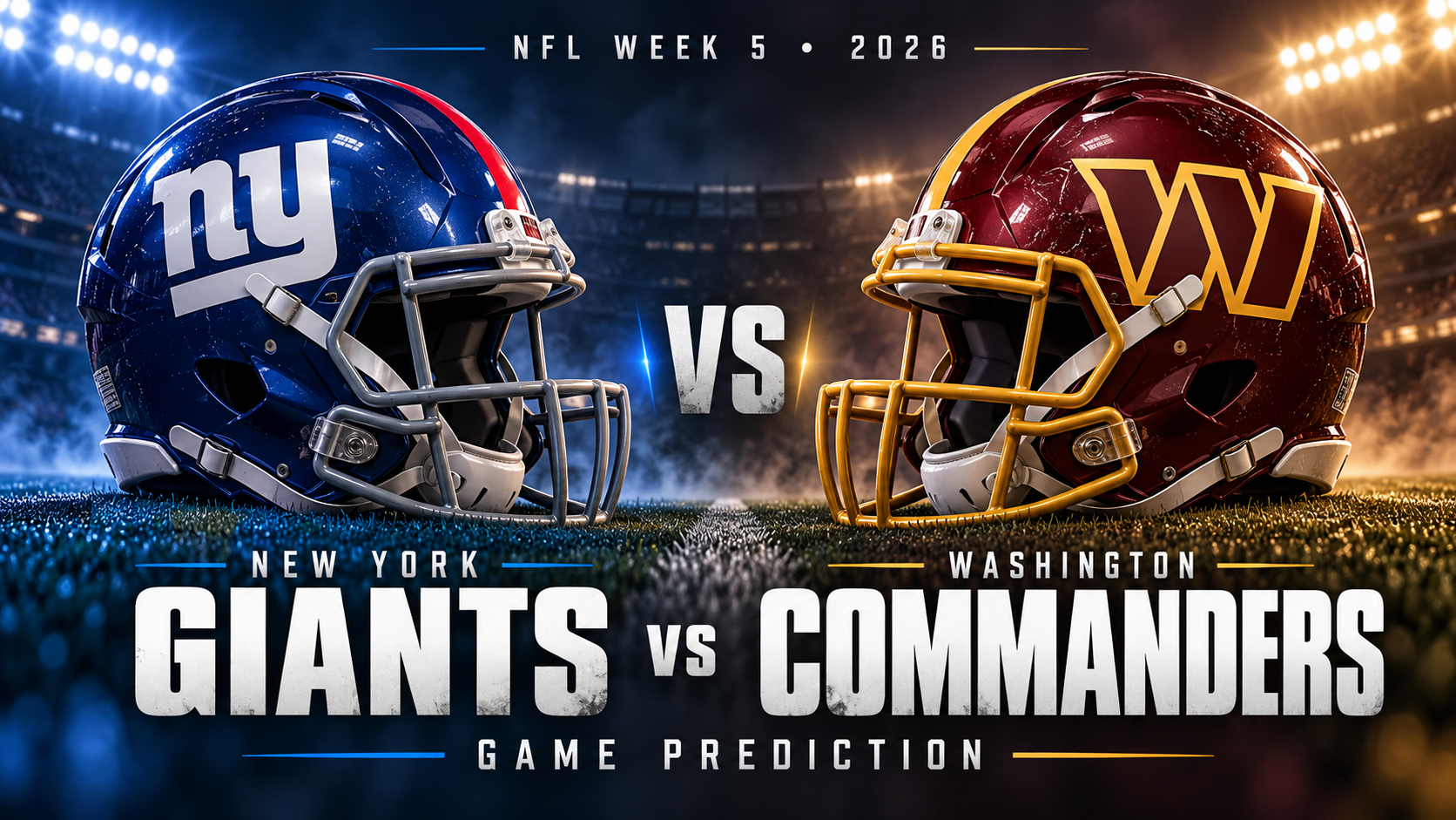 Giants vs Commanders Week 5 Prediction