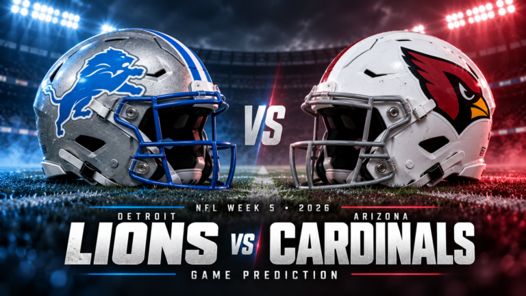 Detroit Lions vs. Arizona Cardinals Prediction
